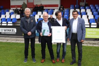 Uitreiking VVON Award aan Frans Koenen (sv Venray)