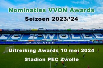 Nominaties VVON Awards seizoen 2023/’24 zijn bekend